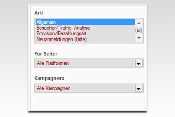 Trasparente Statistiken für optimale Werbeerfolgskontrolle Trasparente Statistiken für optimale Werbeerfolgskontrolle